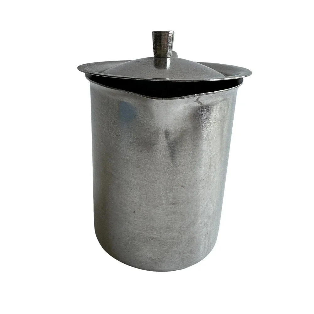 Vollrath Creamer Server with Lid 46210 Stainless Steel 10 oz Restaurant Wares